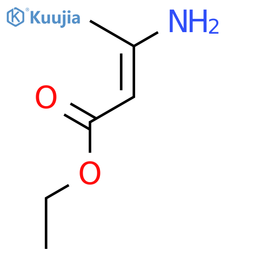 ethyl 3-aminobut-2-enoate structure