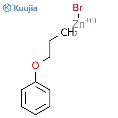 3-Phenoxypropylzinc bromide structure