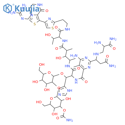 2-({2-[2-{[(6-amino-2-{3-amino-1-[(2,3-diamino-3-oxopropyl)amino]-3-oxopropyl}-5-methylpyrimidin-4-yl)carbonyl]amino}-3-[(5-{[1-({2-[4'-({4-[(diaminomethylidene)amino]butyl}carbamoyl)-4,5'-bi-1,3-thiazol-2-yl]ethyl}amino)-3-hydroxy-1-oxobutan-2-yl]amino}- structure