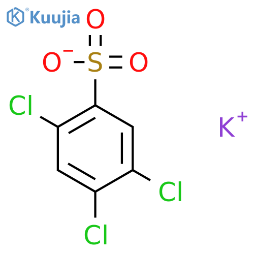 Potassium 2,4,5-Trichlorobenzenesulfonate structure