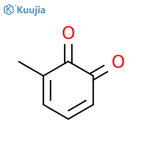 3,5-Cyclohexadiene-1,2-dione, methyl- structure