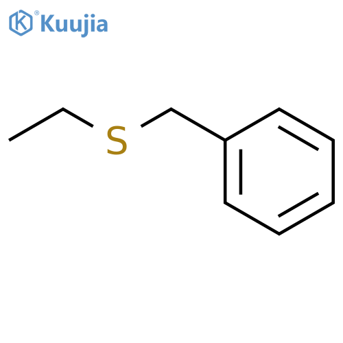 Benzene,[(ethylthio)methyl]- structure