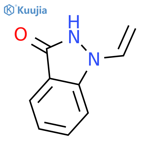 1-ethenyl-1,2-dihydro-3H-Indazol-3-one structure