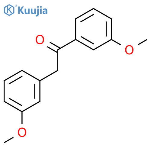 Ethanone,1,2-bis(3-methoxyphenyl)- structure