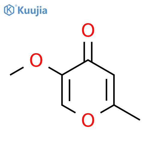 5-methoxy-2-methyl-4H-pyran-4-one structure