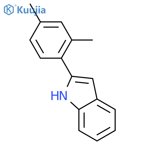 2-(2,4-Dimethylphenyl)-1H-indole structure