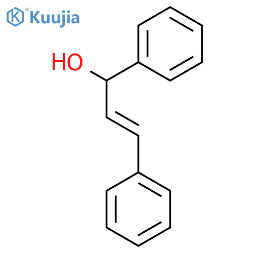 trans-1,3-Diphenyl-2-propen-1-ol structure