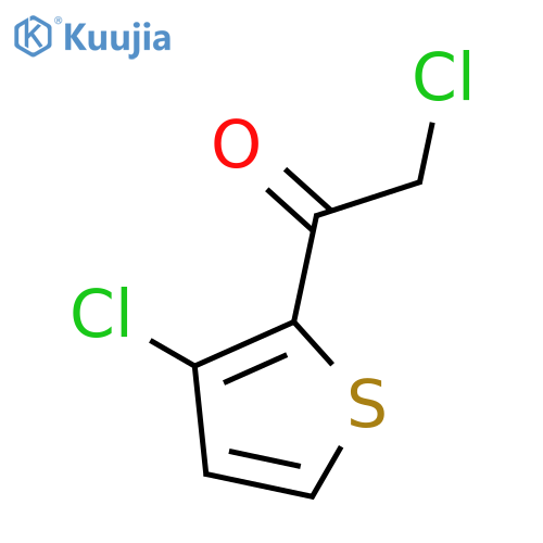 Ethanone, 2-chloro-1-(3-chloro-2-thienyl)- structure