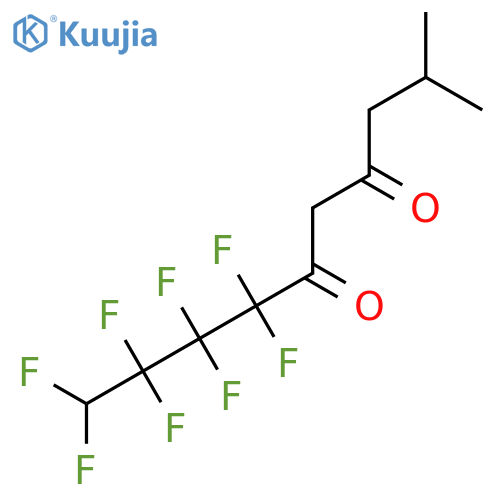 4,6-Decanedione, 7,7,8,8,9,9,10,10-octafluoro-2-methyl- structure