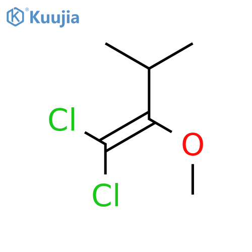 1-Butene, 1,1-dichloro-2-methoxy-3-methyl- structure