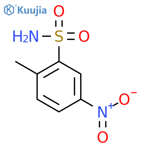 2-Methyl-5-nitrobenzenesulfonamide structure