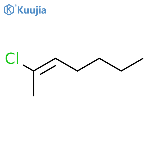 2-Heptene, 2-chloro- structure