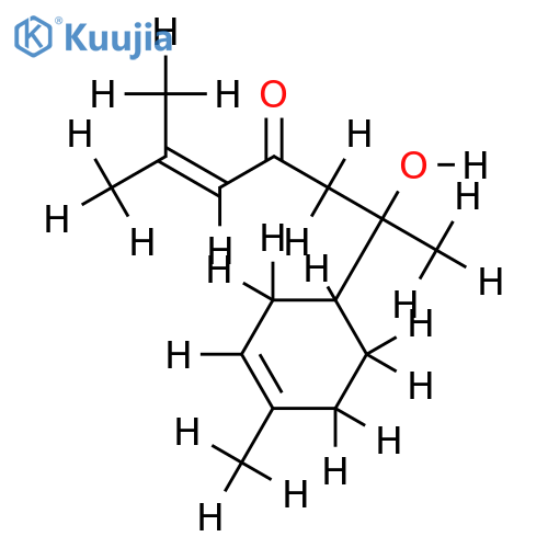 7-Hydroxy-2,10-bisaboladien-9-one structure