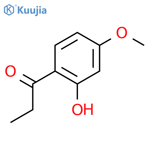 2'-Hydroxy-4'-methoxypropiophenone structure
