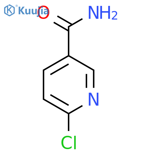 6-Chloro-3-pyridinecarboxamide structure