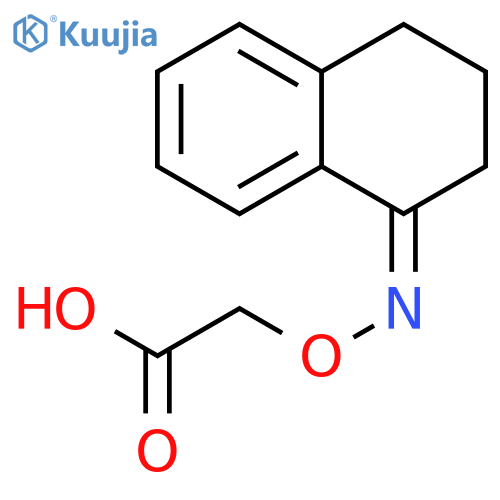 Acetic acid, [[(3,4-dihydro-1(2H)-naphthalenylidene)amino]oxy]- structure