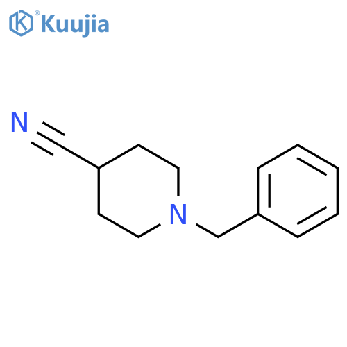 1-Benzyl-4-cyanopiperidine structure