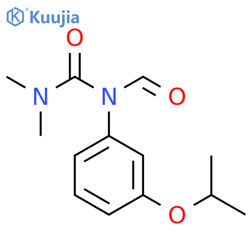 Urea, N-formyl-N',N'-dimethyl-N-[3-(1-methylethoxy)phenyl]- structure