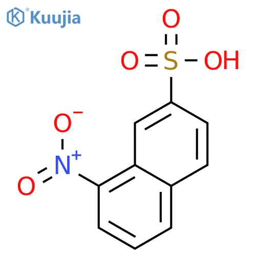 Sodium;8-nitronaphthalene-2-sulfonic Acid structure