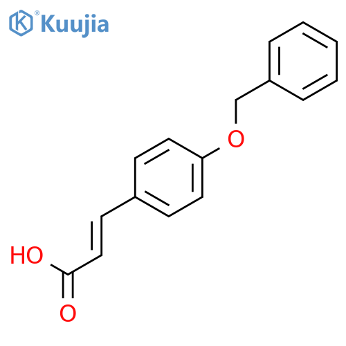 (E)-3-(4-(Benzyloxy)phenyl)acrylic acid structure
