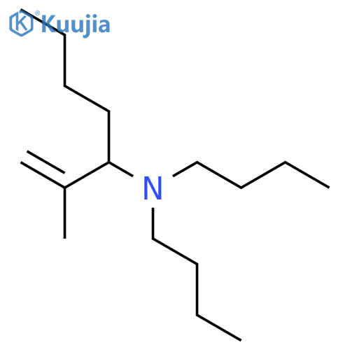 1-Hepten-3-amine, N,N-dibutyl-2-methyl- structure