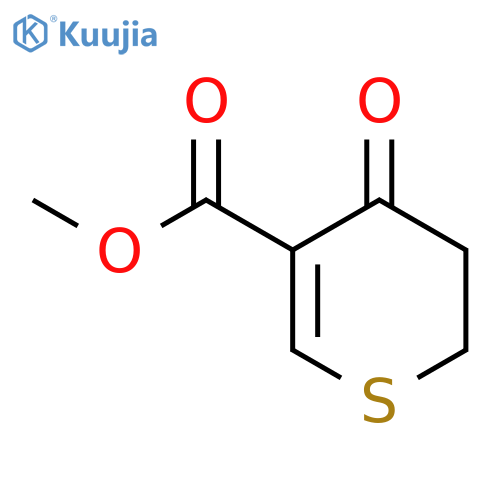 Methyl 4-oxo-2,3-dihydrothiopyran-5-carboxylate structure