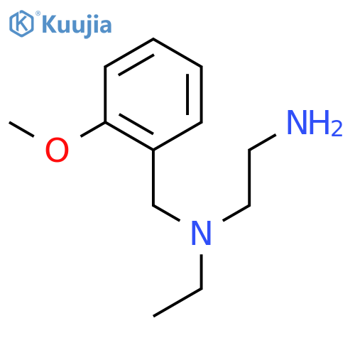 1,2-Ethanediamine, N-ethyl-N-[(2-methoxyphenyl)methyl]- structure