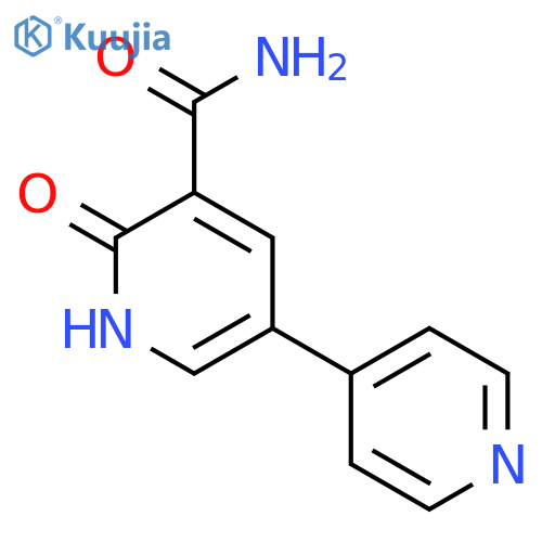 5-Carboxamide-3,4'-bipyridin-6(1H)-one structure