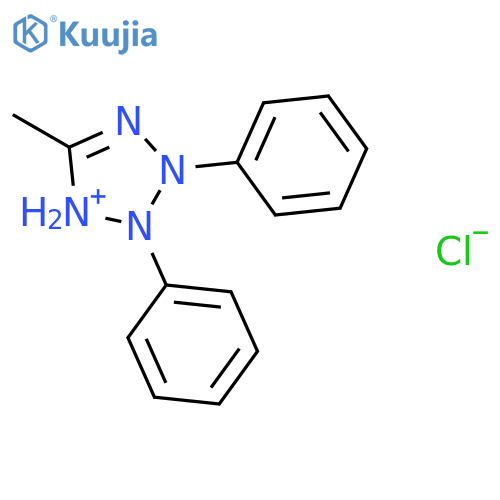 2,3-Diphenyl-5-methyltetrazoliumChloride structure