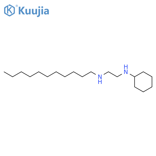 1,2-Ethanediamine, N-cyclohexyl-N'-undecyl- structure