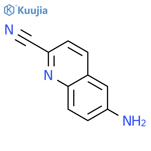6-aminoquinoline-2-carbonitrile structure