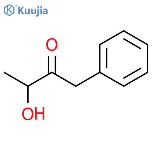 3-hydroxy-1-phenylbutan-2-one structure