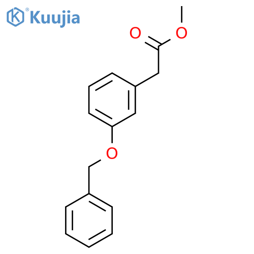 3-Benzyloxyphenylacetic acid methyl ester structure