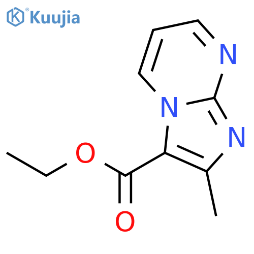Ethyl 2-methylimidazo[1,2-a]pyrimidine-3-carboxylate structure