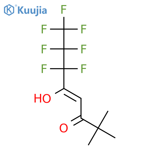 4-Octen-3-one, 6,6,7,7,8,8,8-heptafluoro-5-hydroxy-2,2-dimethyl- structure