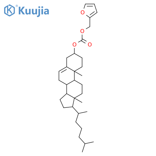 Cholest-5-en-3-ol (3b)-,3-[(2,3-dihydro-2-furanyl)methyl carbonate] structure