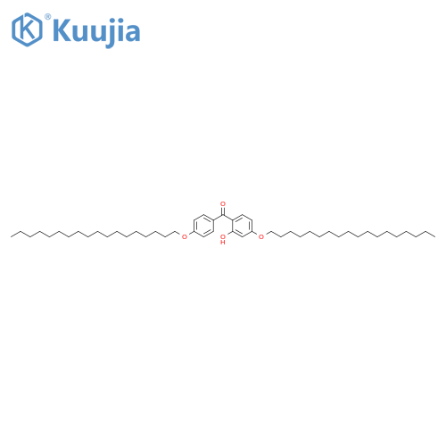 Methanone,[2-hydroxy-4-(octadecyloxy)phenyl][4-(octadecyloxy)phenyl]- structure