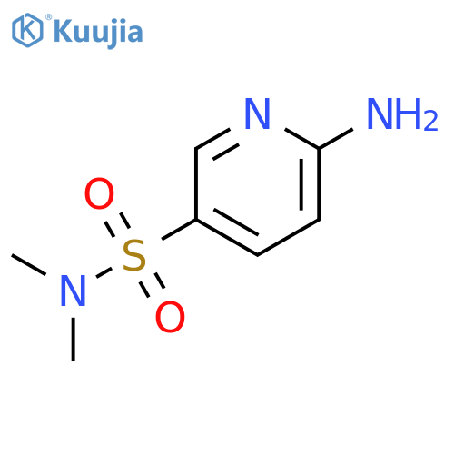 6-Amino-N,N-dimethylpyridine-3-sulfonamide structure