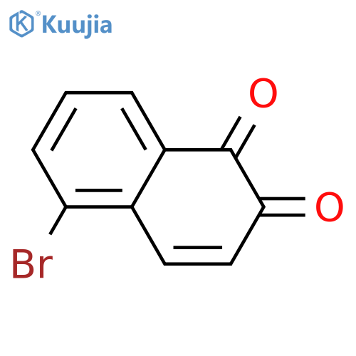 5-bromonaphthalene-1,2-dione structure