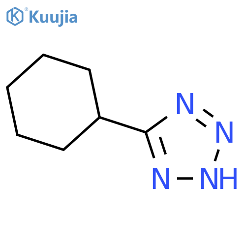 5-cyclohexyl-1H-1,2,3,4-tetrazole structure