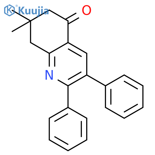 5(6H)-QUINOLINONE, 7,8-DIHYDRO-7,7-DIMETHYL-2,3-DIPHENYL- structure