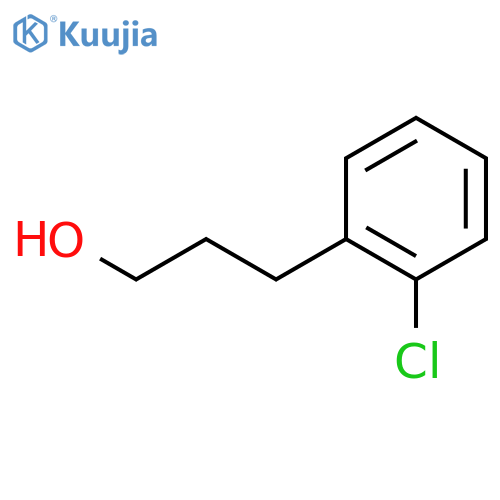 3-(2-Chlorophenyl)propan-1-ol structure