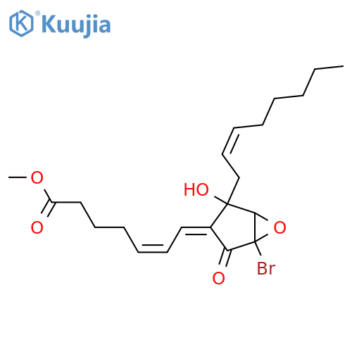Chlorovulones; (5Z,7E,14Z)-form, Bromo analogue, 10R,11S-epoxide structure