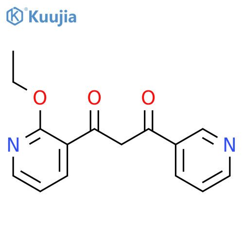 1,3-Propanedione, 1-(2-ethoxy-3-pyridinyl)-3-(3-pyridinyl)- structure