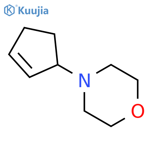 4-(cyclopent-2-en-1-yl)morpholine structure