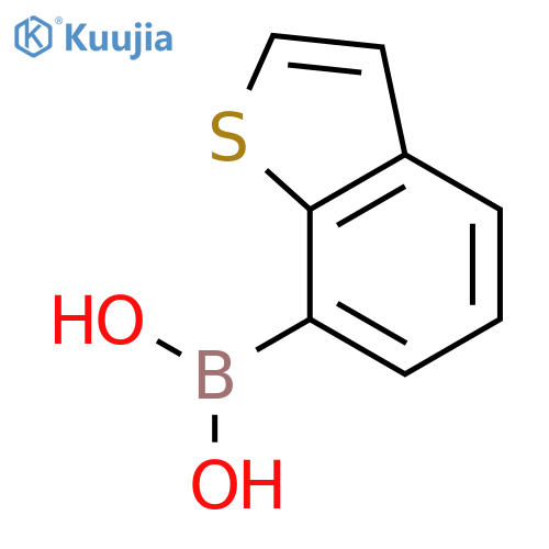 1-Benzothien-7-ylboronic Acid structure
