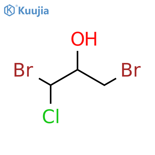 2-Propanol, 1,3-dibromo-1-chloro- structure