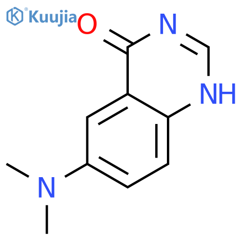 4(1H)-Quinazolinone, 6-(dimethylamino)- structure