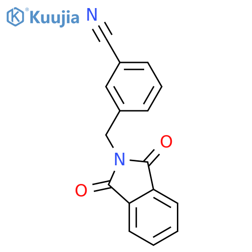 3-((1,3-dioxoisoindolin-2-yl)Methyl)benzonitrile structure