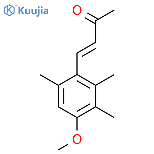 3-Buten-2-one,4-(4-methoxy-2,3,6-trimethylphenyl)-, (E)- (9CI) structure